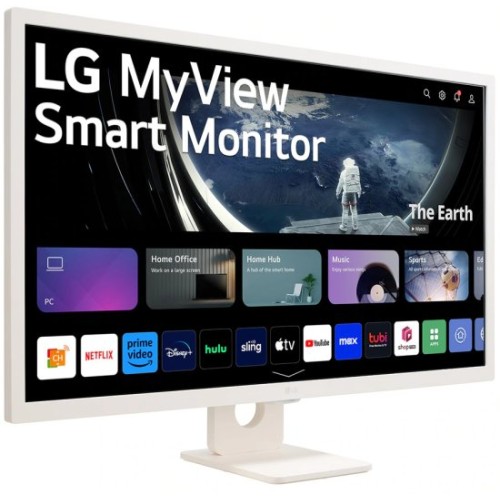 מסך מחשב חכם אל ג'י LG MyView 31.5'' LED FHD IPS 60Hz — לבן
