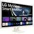 מסך מחשב חכם אל ג'י LG MyView 31.5'' LED FHD IPS 60Hz — לבן