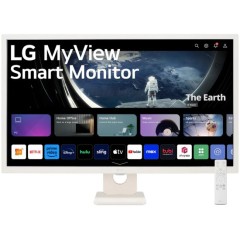מסך מחשב חכם אל ג'י LG MyView 31.5'' LED FHD IPS 60Hz — לבן