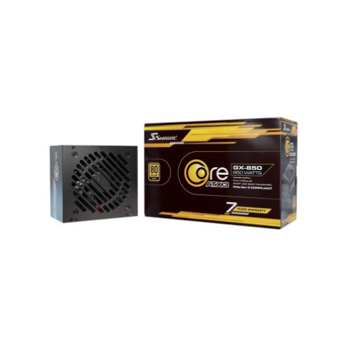 Power Supply SEASONIC GX-850 850W CORE (V2) GX ATX 3.1 80+ Gold