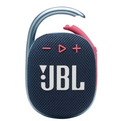 רמקול נייד JBL Clip 4 בלוטוס כחול-ורוד