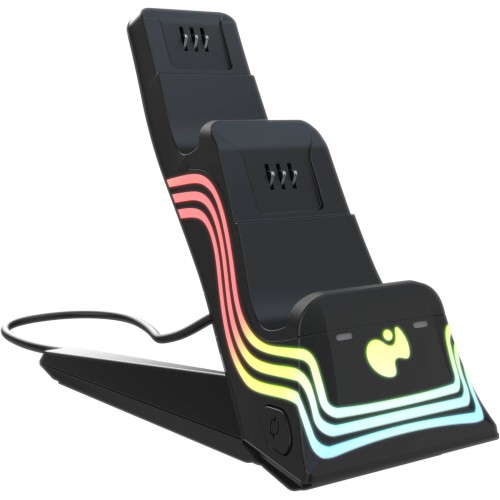 Afterglow Wave RGB Charging Station for Xbox Series X/S/One Controllers — Black