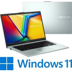Laptop Asus Vivobook Go 14 14" i3-N305 8GB 256GB — Green Gray (Win 11 Home)