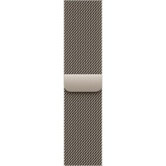 Apple Watch Series 10 GPS 42mm + Cellular in Natural Titanium with Natural Milanese Loop — One Size (2024)