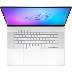מחשב נייד אסוס Asus ROG Zephyrus G16 16" RTX5080 64GB 2TB — לבן Platinum White (Win 11 Home)