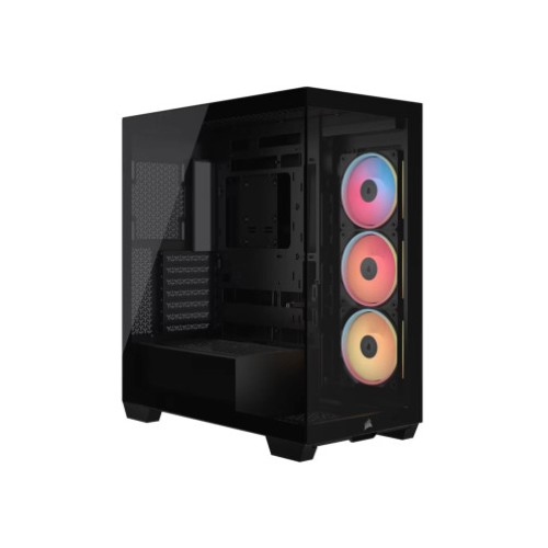 Computer Case CORSAIR 3500X LX-R RGB ICUE LINK - BLACK