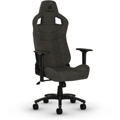 Игровое кресло из ткани CORSAIR T3 RUSH Charcoal