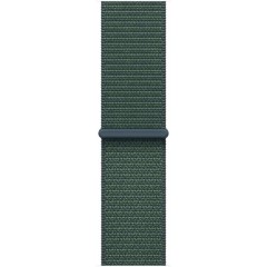 Apple Watch SE GPS 40 мм в цвете Starlight Aluminium с ремешком Lake Green Sport Loop — Один размер (2024)
