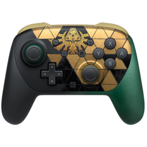 בקר משחק Nintendo Switch 2 Pro — מהדורת The Legend of Zelda 40th Anniversary Edition