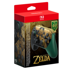 Игровой контроллер Nintendo Switch 2 Pro — The Legend of Zelda 40th Anniversary Edition
