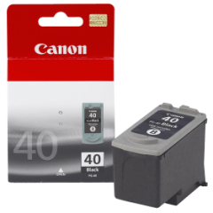 ראש דיו שחור מקורי Canon PG-40BK למדפסות Canon PIXMA ו-FAX