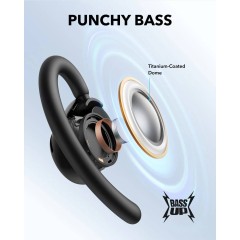 Anker Soundcore V20i Open-Ear Clip Earbuds — Black