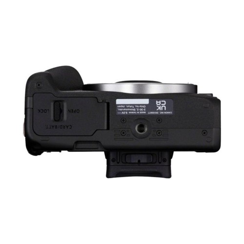 Беззеркальная цифровая камера Canon EOS R50 + объективы RF-S 18-45mm F4.5-6.3 IS STM и RF-S 55-210mm F5-7.1 IS STM — черный