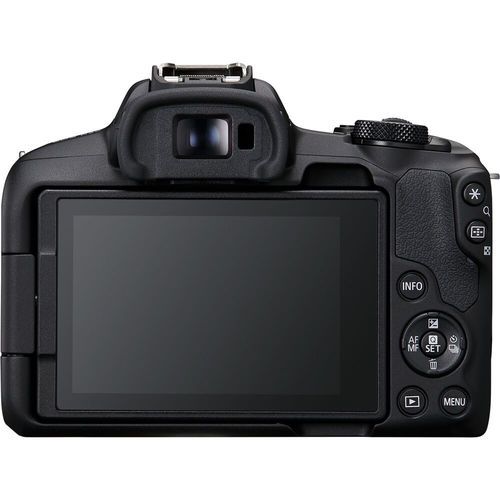 Беззеркальная цифровая камера Canon EOS R50 + объективы RF-S 18-45mm F4.5-6.3 IS STM и RF-S 55-210mm F5-7.1 IS STM — черный