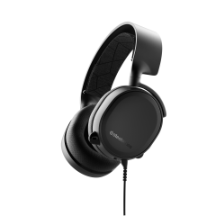 אוזניות גיימינג חוטיות שחורות Steelseries Arctis 3 Console Black