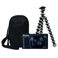 Компактная цифровая камера Canon PowerShot SX740 HS Lite Edition + Travel Kit — черный