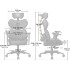 COUGAR Terminator Elite Ergonomic Gaming Chair with 4D Armrests and Aluminum Base — Metallic Silver