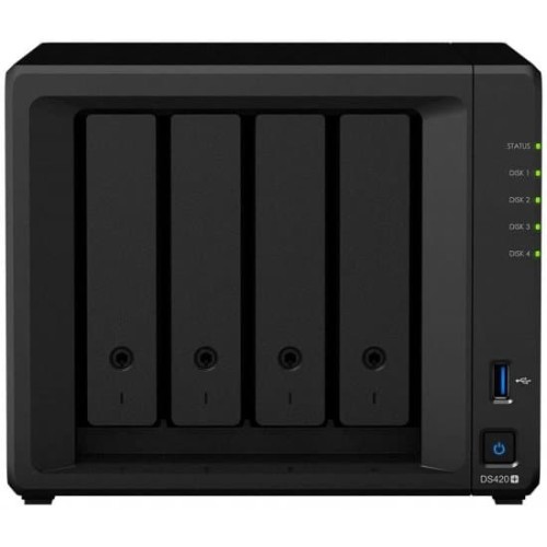 שרת אחסון Synology NAS DS420+ 4BAY