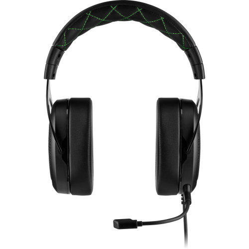 אוזניות גיימינג סטריאו ירוקות Corsair HS50 PRO Stereo Gaming Headset Green