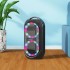 Glossy & Matte CZ48 Portable Bluetooth Speaker with Wireless Microphone