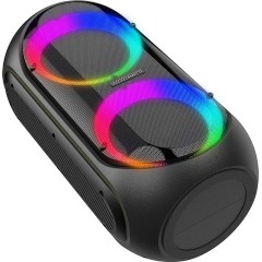 Glossy & Matte CZ48 Portable Bluetooth Speaker with Wireless Microphone