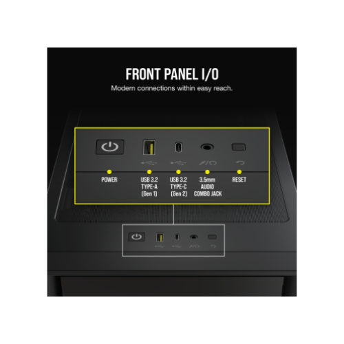 Computer Case CORSAIR 4000D RGB AIRFLOW