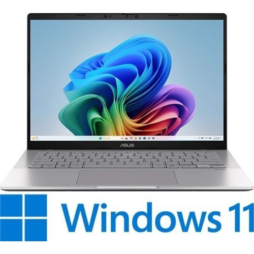 Laptop Asus Vivobook S 14 14" WQXGA 16GB 1TB — Cool Silver (Win 11 Home)