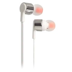 JBL Tune 210 Wired Earphones in White Silver Color