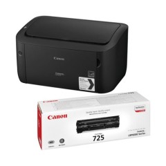 Монохромный лазерный принтер Canon i-SENSYS LBP6030B + дополнительный оригинальный тонер — чёрный