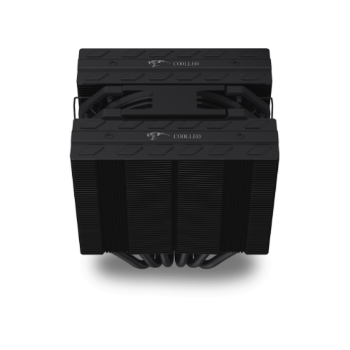 COOLLEO ETIAN FF135 Pure Black CL-FF135-BK CPU Cooler
