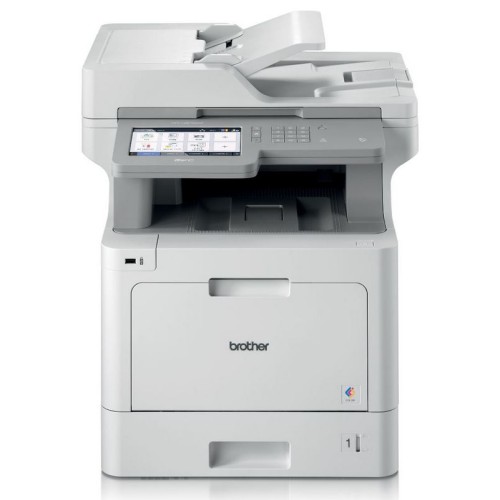 Brother MFC-L9570CDW Wi-Fi Color Laser Multifunction Printer with Scanner, Copier and Fax — White