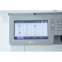 Brother MFC-L9570CDW Wi-Fi Color Laser Multifunction Printer with Scanner, Copier and Fax — White
