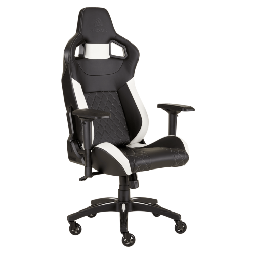 Gaming Chair CORSAIR T1 RACE Black-White Color