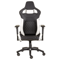 Игровое кресло CORSAIR T1 RACE, черно-белое