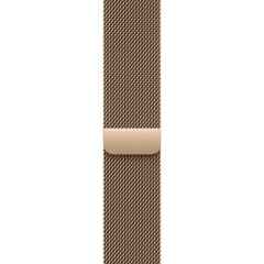 שעון Apple Watch 46mm Series 11 GPS + Cellular בצבע Gold Titanium עם רצועת Gold Milanese Loop M/L (2025)