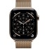 Apple Watch 46mm Series 11 GPS + Cellular в цвете Gold Titanium с ремешком Gold Milanese Loop M/L (2025)