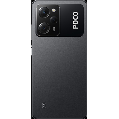 Xiaomi Poco X5 Pro 5G in black color.