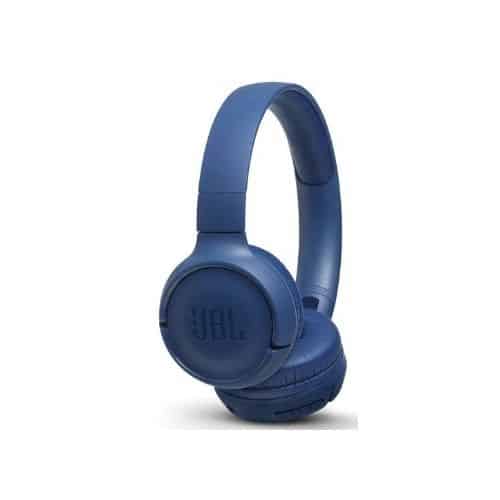 Наушники JBL Tune 500BT с оголовьем в синем цвете