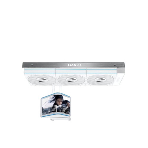 Кулер для процессора LIAN-LI HYDROSHIFT II OLED CURVED 360P28 WATER COOLER WHITE