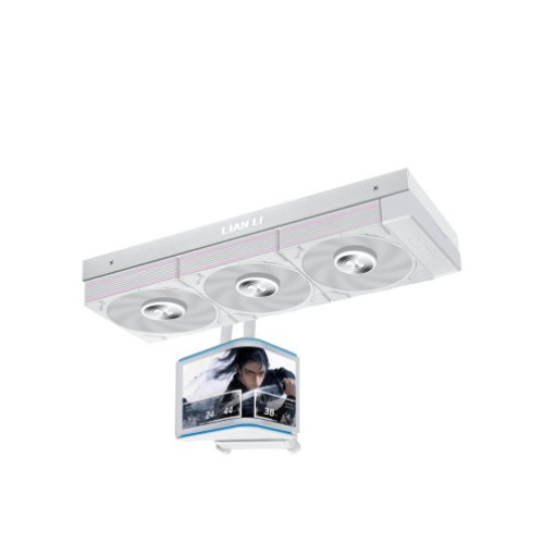 Кулер для процессора LIAN-LI HYDROSHIFT II OLED CURVED 360P28 WATER COOLER WHITE