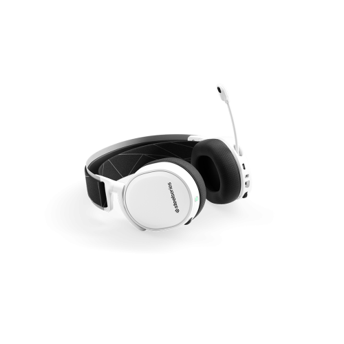 אוזניות גיימינג אלחוטיות לבנות Steelseries Arctis 7 Wireless 7.1 Surround White