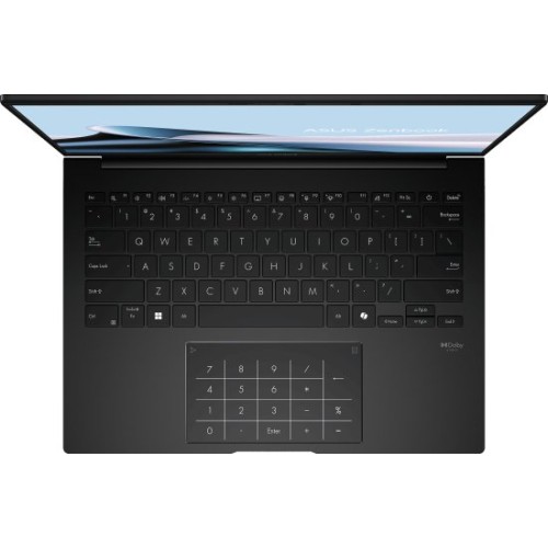 מחשב נייד אסוס Asus Zenbook 14 OLED 14" AI 7 350 32GB 1TB — שחור Jade Black (Win 11 Home)