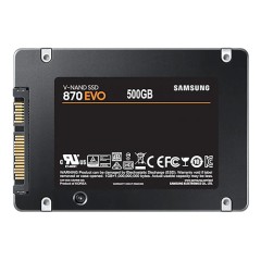 כונן SSD Samsung 870 EVO ‎500GB‎ ‎SATA III‎ ובפורמט ‎2.5"