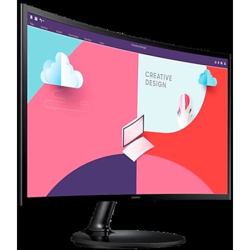 Samsung Essential S3 S36C 24'' Curved Monitor – 75Hz, VA
