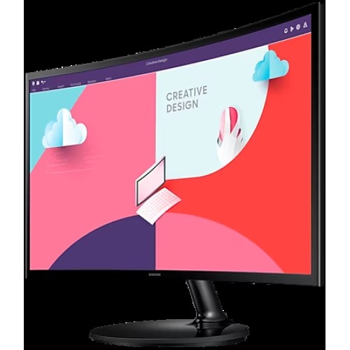 Samsung Essential S3 S36C 24'' Curved Monitor – 75Hz, VA