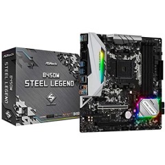 Motherboard AM4 B450 Asrock Steel Legend Micro