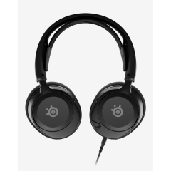 אוזניות גיימינג ארגונומיות שחורות Steelseries Arctis Nova 1 Black