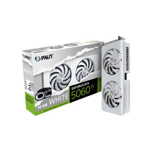 PALIT GEFORCE RTX 5060 TI WHITE OC 16GB Graphics Card
