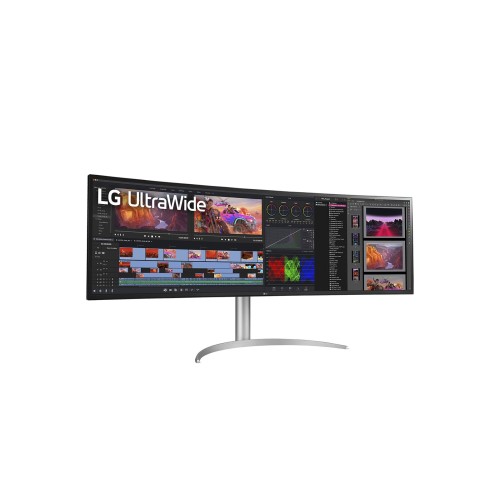 Изогнутый игровой монитор LG UltraWide Dual QHD Nano IPS 49'' — белый