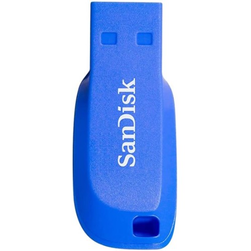 SanDisk Cruzer Blade 64GB Portable Memory — Blue